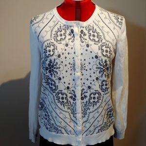 Tommy Hilfiger Pima Cotton Crew-neck Cardigan